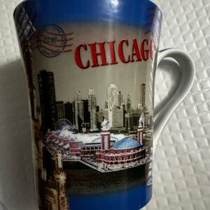 The Postcard Factory Chicago mug